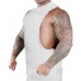 Men's Good Tee SHH Red Gym T-Shirt Tank Top Bodybuilding GYM Training TT004